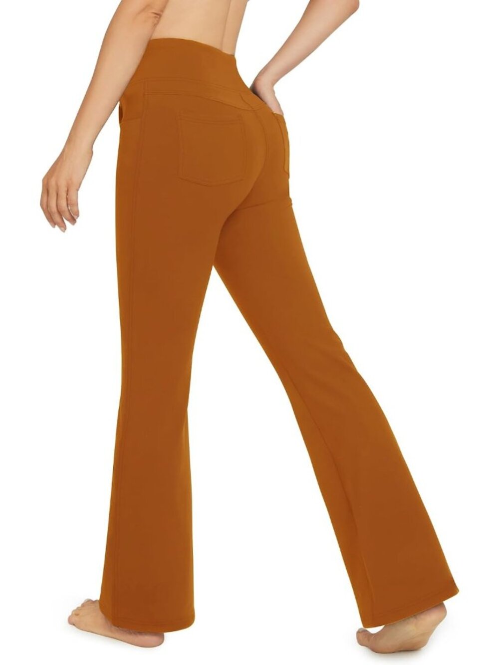 Women's Bootcut Yoga Pants | Flare Leggings with 4 Pockets for Comfort & Style
